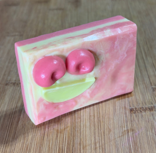 Cherry Lemonade Goat Milk Soap Bar