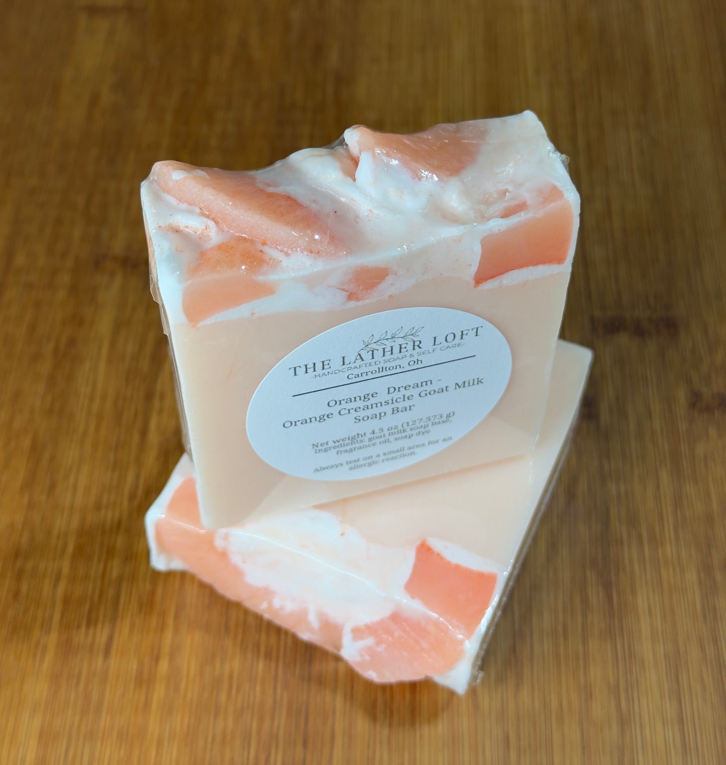 Orange Dream - Orange Creamsicle Goat Milk Soap Bar