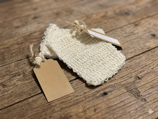 Natural Sisal Soap Bag