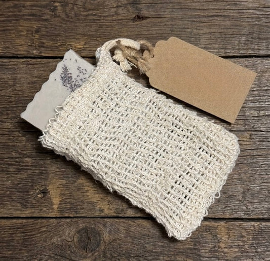Natural Sisal Soap Bag