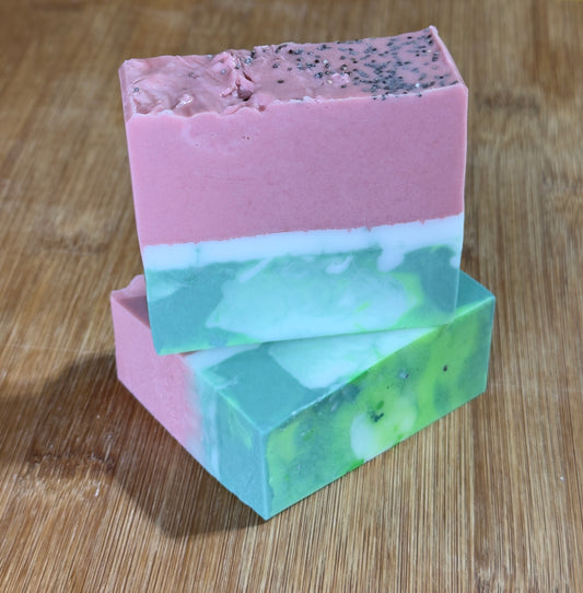 Watermelon Fizz Goat Milk Soap Bar