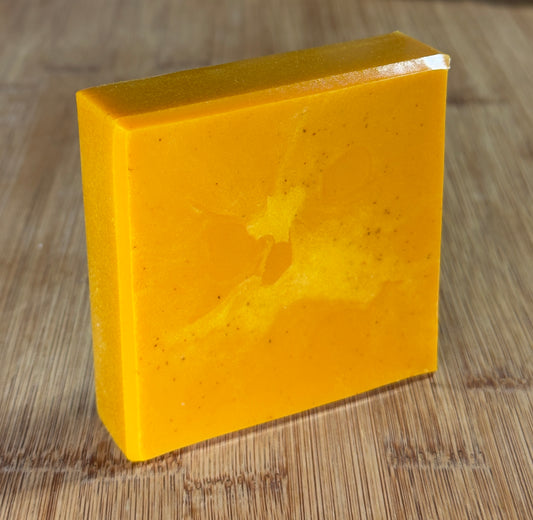 Golden Hour - Honey Turmeric Face and Body Goat Milk Soap Bar